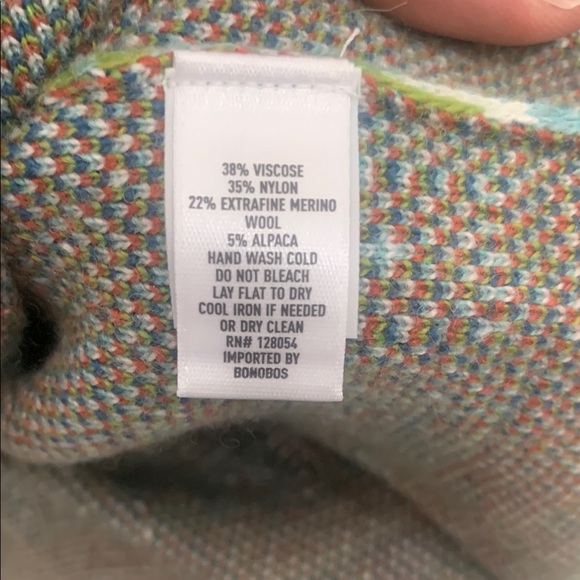 Men's Multicolor Sweater - Picture 4 of 4